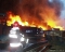 Pożar składowiska w Chorzowie (video)