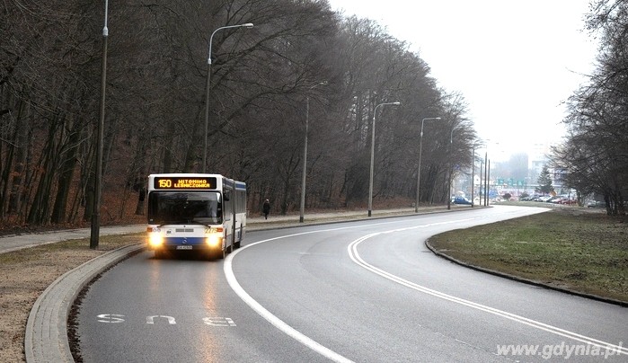 Pierwszy buspas w Gdyni otwarty