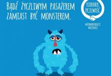 Bądź życzliwym pasażerem zamiast być monsterem