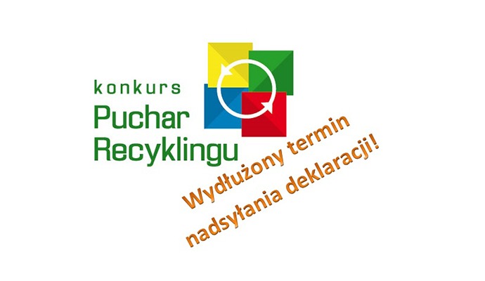 Puchar Recyklingu: termin nadsyłania deklaracji przesunięty!