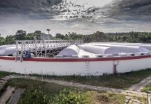 Jaworzno: zakończono proces hermetyzacji osadnika wstępnego oczyszczalni Jeleń Dąb