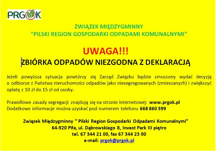 PRGOK Piła żółta kartka
