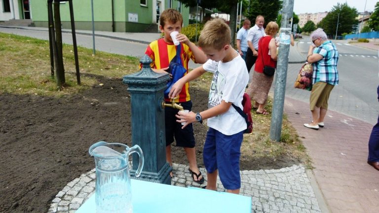 W Kielcach pojawiło się kolejne poidełko