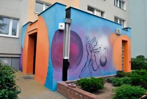 Kosmiczne murale w Gdańsku