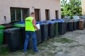 Ukradł 130 pojemników na odpady. Grozi mu 5 lat więzienia