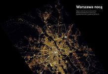 Warszawa zanieczyszczona światłem – zdjęcia z pokładu ISS