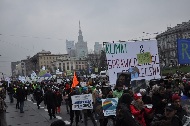 Marsz dla klimatu 2015 w Bielsku-Białej