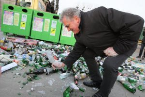 Gdańsk rozlosował nagrody za wyrzucanie butelek po zabawie sylwestrowej