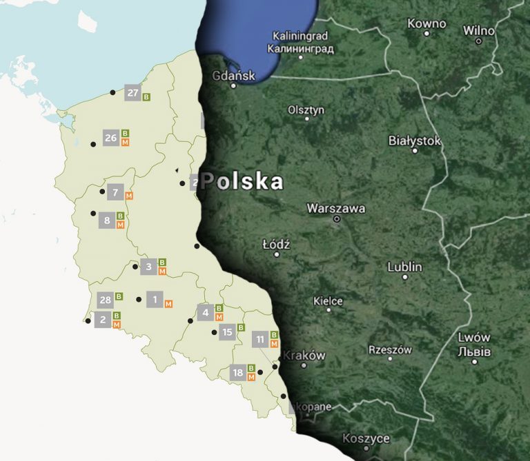 2015: przegląd inwestycji w gospodarce odpadami [MAPA]