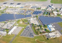 Lotnisko Montpellier z instalacją PV