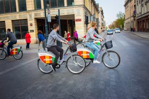 Rower, auto i hulajnoga w jednej aplikacji