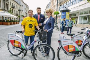 Milion wypożyczeń roweru miejskiego w Łodzi