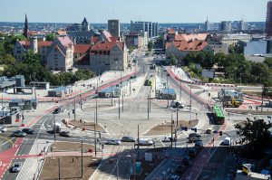 Zakończył się remont ronda Kaponiera w Poznaniu