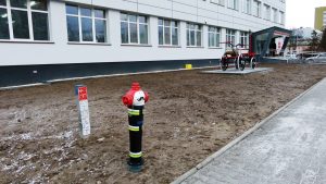 W Kielcach postawiono kolejny kolorowy hydrant