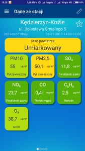 Sprawdź w telefonie  czy dziś jest smog