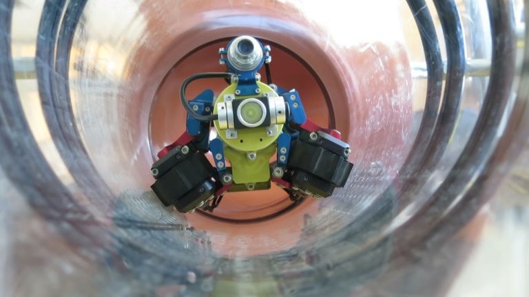 Na AGH powstaje innowacyjny robot inspekcyjny [WIDEO]