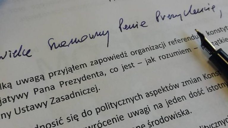 Krzysztof Mączkowski pisze do prezydenta. W sprawie konstytucji i ochrony środowiska