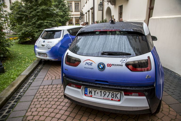 Kraków car-sharing samochód elektryczny 7
