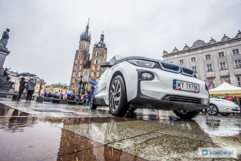 Kraków car-sharing samochód elektryczny 1