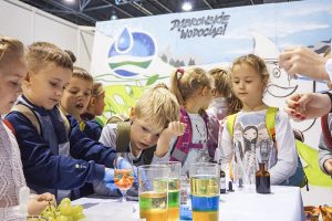 Targi Hydro Silesia: dzieci budują oczyszczalnię! [ZDJĘCIA]