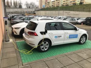Elektryczne samochody w szczecińskich wodociągach