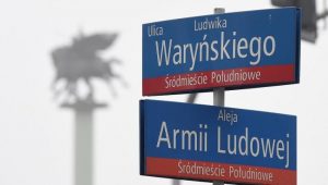 Zdekomunizowane nazwy ulic pod ochroną