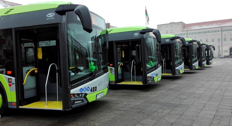 Hybrydowe autobusy na ulicach Piły