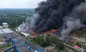W 2018 r. wybuchło w Polsce ponad 200 pożarów odpadów