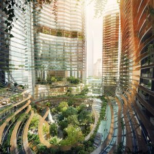 Marina One - miejska dżungla w Singapurze