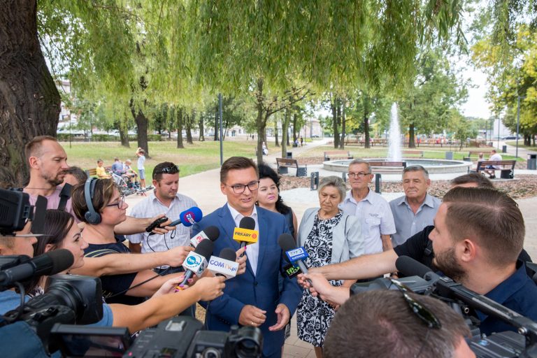 W Katowicach oddano do użytku kolejny zrewitalizowany skwer