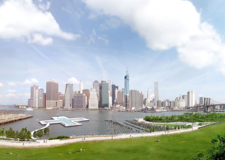 W Nowym Jorku powstaje basen na rzece oczyszczający wodę
