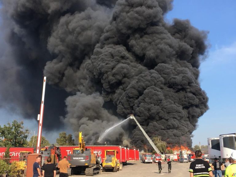 Pożar odpadów w Studziankach nie stanowił zagrożenia. Prokuratura umarza śledztwo