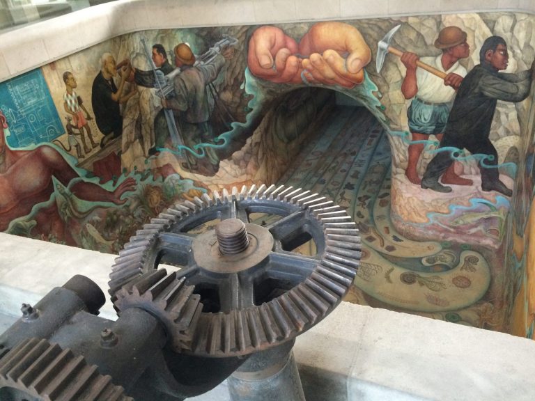 Meksyk: muralista Diego Rivera ku czci wody i wodociągów