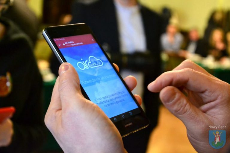 50 mobilnych czujników smogu dla mieszkańców Nowego Sącza