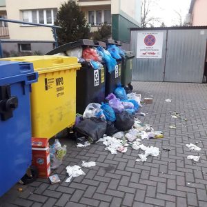 Odpady zalegają na ulicach. Nie ma ich gdzie zagospodarować