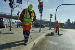 Łódź sprząta i dezynfekuje miasto na szeroką skalę