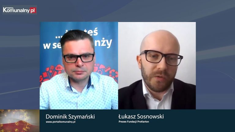 Łukasz Sosnowski: segregacja odpadów w domu to podstawa [WIDEO]