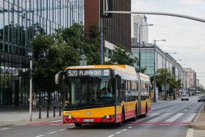 Autobusy gazowe na ulicach Warszawy
