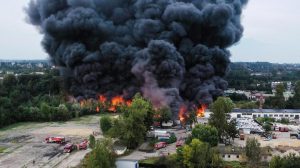 Prezydent Sosnowca po pożarze: potrzeba uszczelnienia systemu gospodarki odpadami