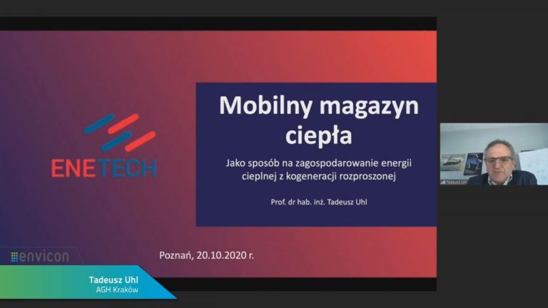 Envicon 2020. Mobilny magazyn ciepła jako sposób na zagospodarowanie energii