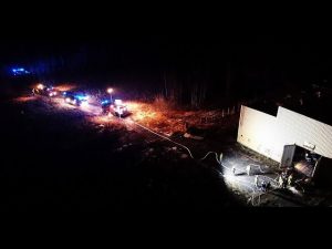 Śląskie. Paliły się odpady niebezpieczne