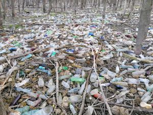 Jezioro plastiku u ujścia rzeki. „Ten obraz nas przeraził”