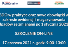 Poznaj tajniki BDO. Szkolenie z bazy danych odpadowych już 17 czerwca!