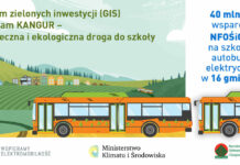 40 mln zł na ekologiczny transport dzieci do szkół na obszarach wiejskich