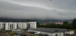 Pomorze Zachodnie pod wodą. Ulewy i niecodzienne zjawisko nad Koszalinem
