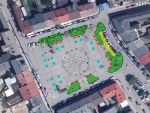 Skierniewice częściowo odbrukują rynek