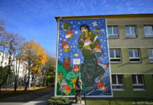 Murale z Konopnicką pojawiły się w Białymstoku