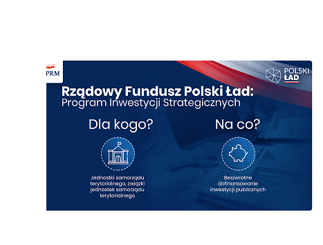 Müller: w poniedziałek ogłoszenie pierwszej tury wyników z Rządowego Funduszu Polski Ład