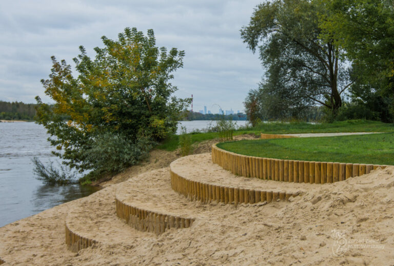 Plaża w mieście z nową jakością