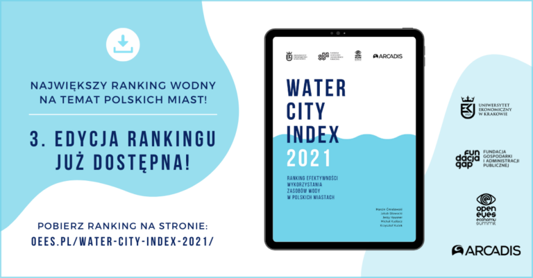 Water City INDEX 2021. Znamy wyniki